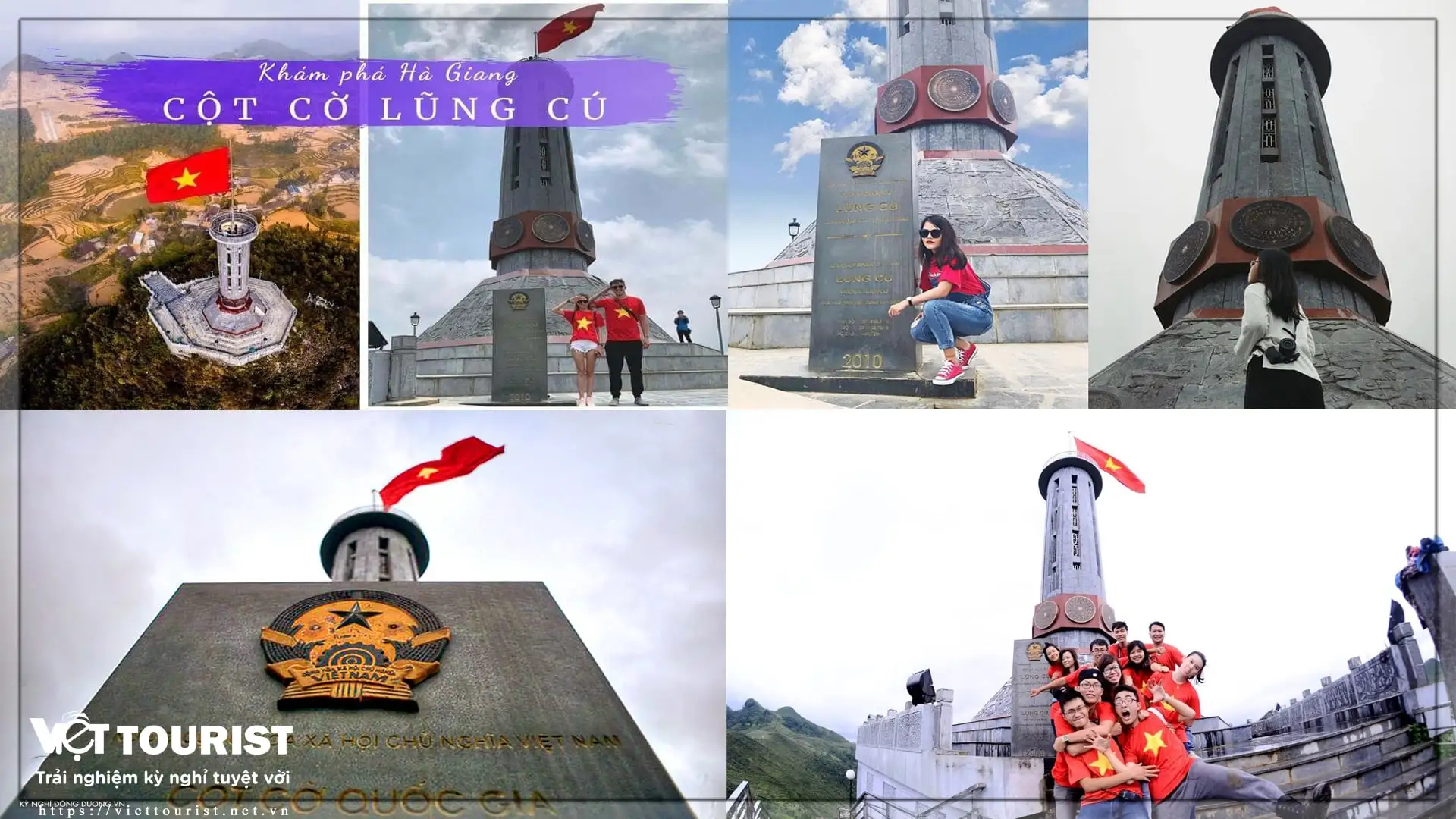 du lịch Hà Giang cột cờ Lũng Cú