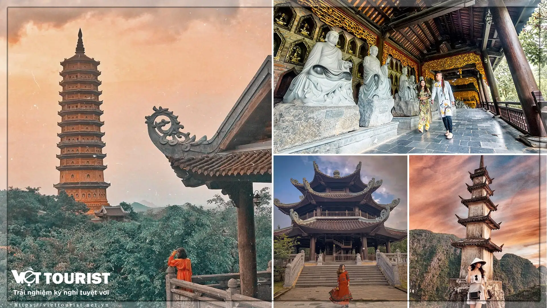 du lịch Ninh Bình Chùa Bái Đính