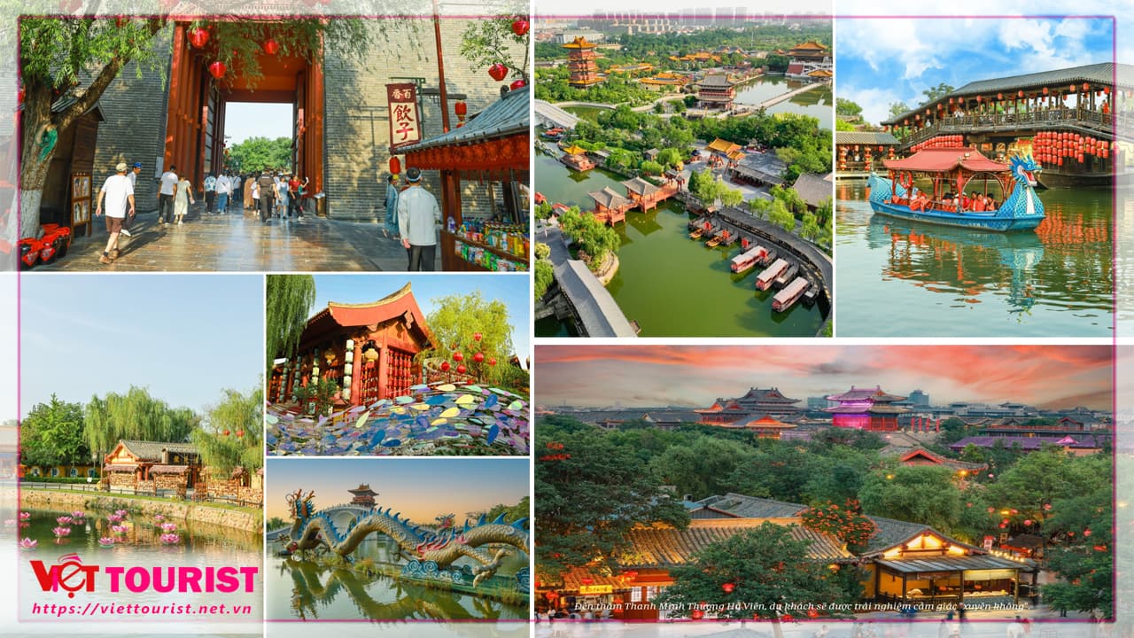 du lịch trung quốc Công viên Thanh Minh Thượng Hà Viên