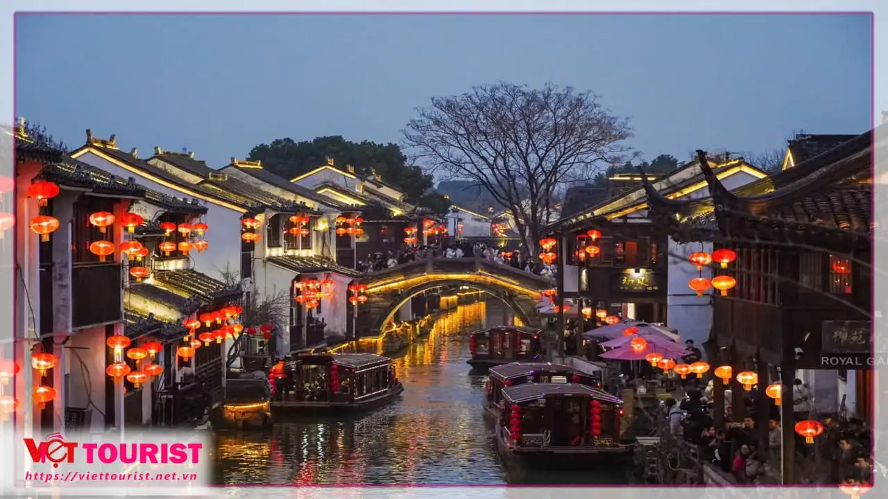 du lịch trung quốc phố cổ thất lý đường
