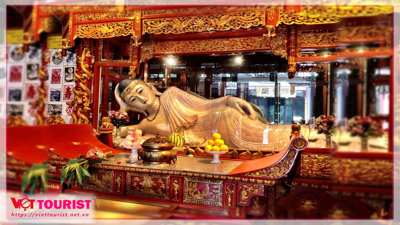 du lịch trung quốc chùa Phật Ngọc