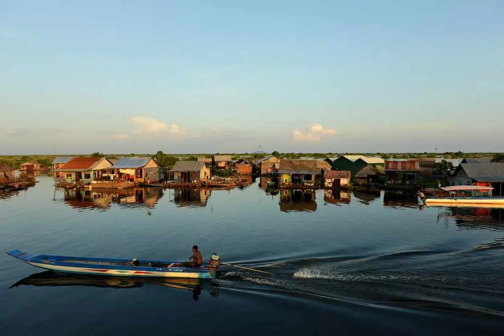 Hồ Tonle Sap trong hành trình du lịch Campuchia