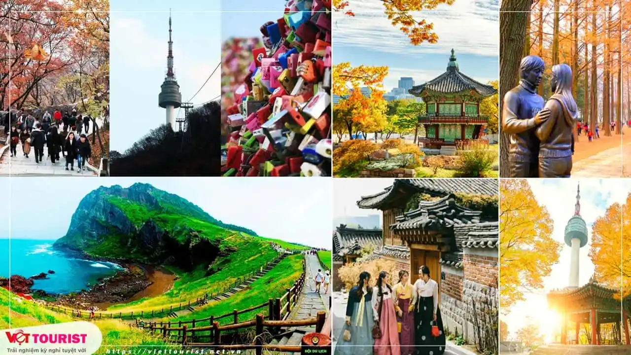 Tour du lịch Hàn Quốc 6N5Đ: Hà Nội – Seoul – Đảo Jeju – Pangshow