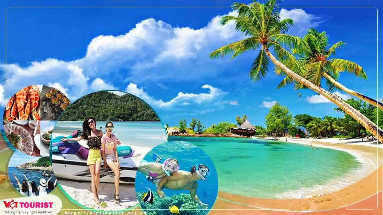 Tour du lịch Phú Quốc 3N2Đ: HCM – Phú Quốc – Câu Cá Lặn Ngắm San Hô – Grand World