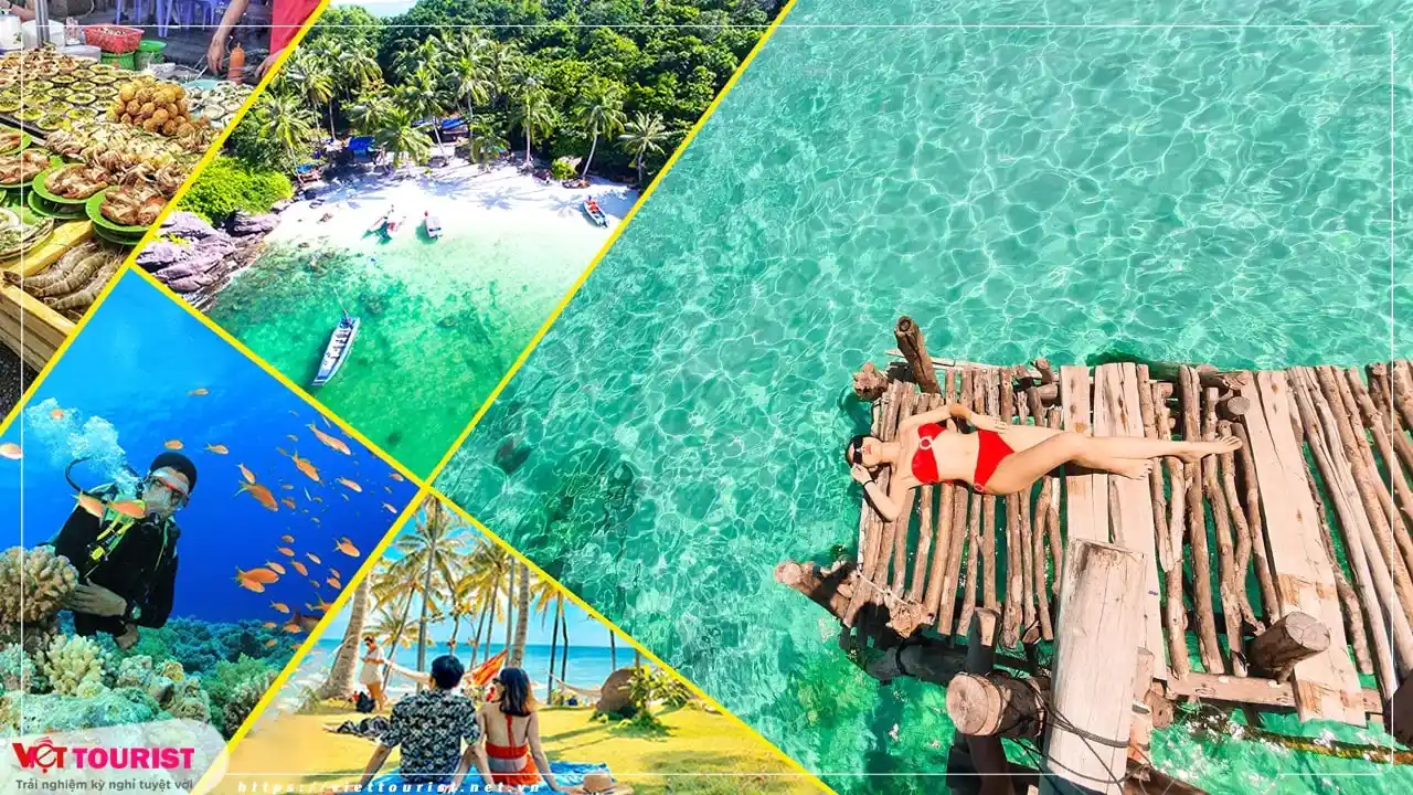 Tour du lịch Phú Quốc 3N2Đ: Grand World – Câu Cá – Lặn Ngắm San Hô từ Hà Nội