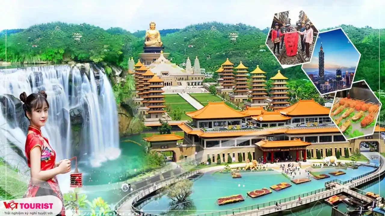 Tour du lịch Đài Loan 5N4Đ: Cao Hùng – Đài Trung – Đài Bắc giá tốt từ Sài Gòn