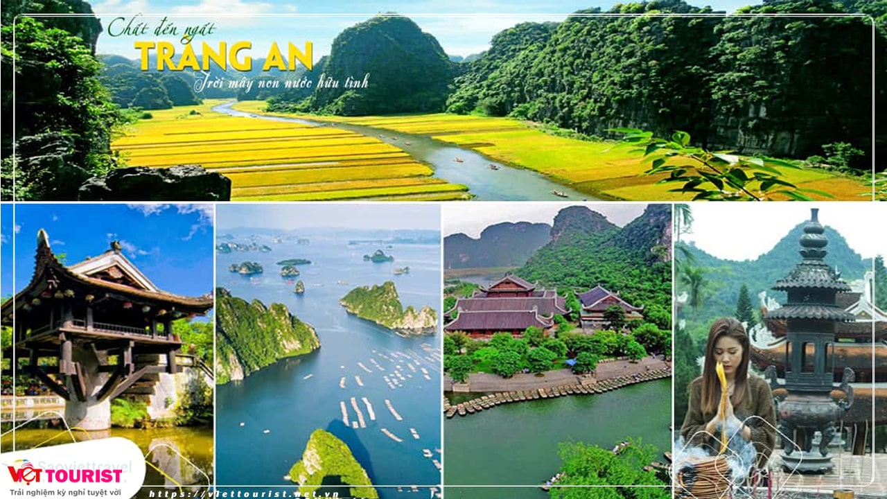 Tour Miền Bắc 3N2Đ: Hà Nội – Bái Đính – Tràng An – Hạ Long – Yên Tử từ Sài Gòn