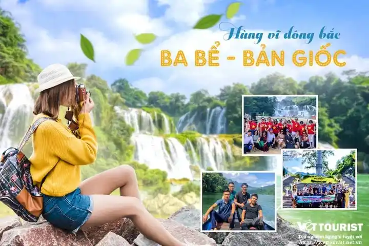Tour du lịch Cao Bằng 3 ngày 2 đêm - Hồ Ba Bể - Pắc Ngoài - Thác Bản Giốc - Suối Lê Nin - từ Hà Nội