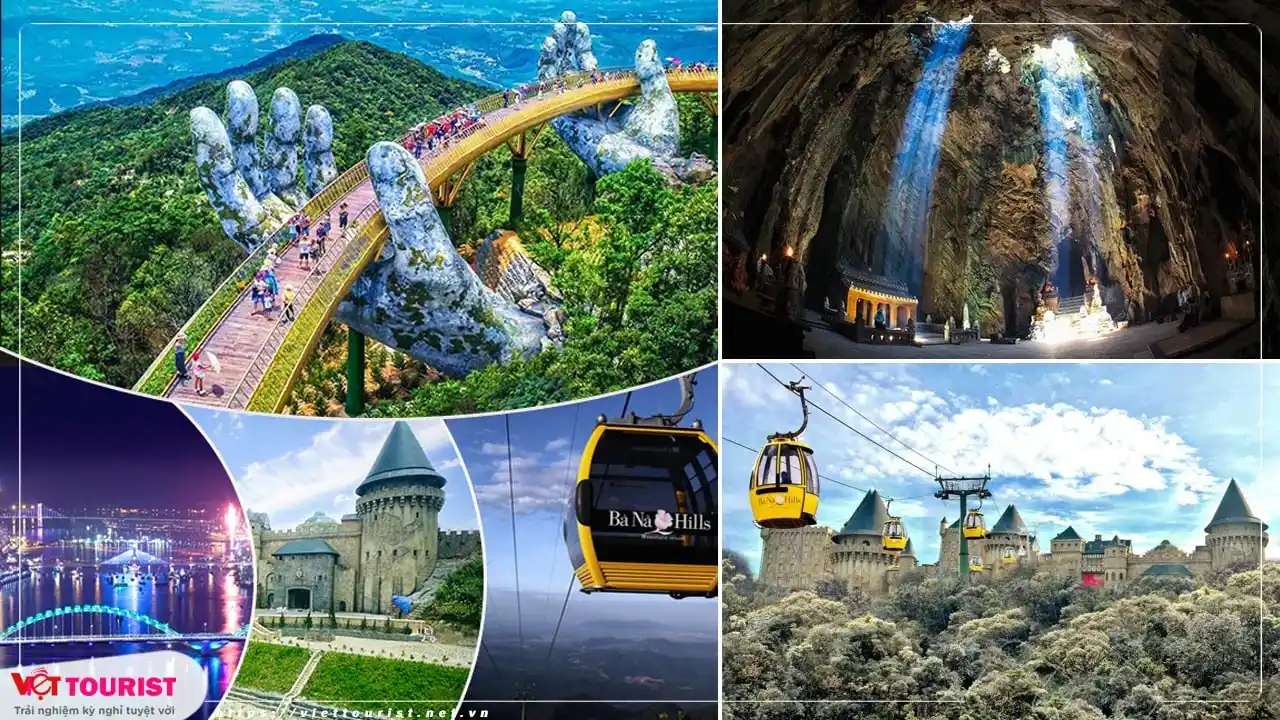 Tour du lịch Đà Nẵng 3N2Đ: Ngũ Hành Sơn – Bà Nà – Hội An giá tiết kiệm từ Sài Gòn