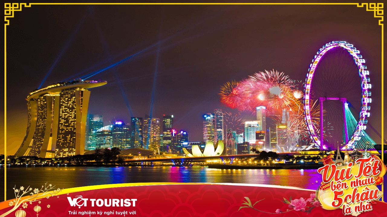 Tour du lịch Singapore 4N3Đ Tết Âm lịch 2026 giá tốt từ HCM