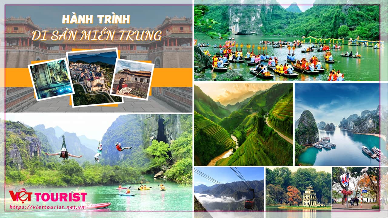 Tour Liên Tuyến 2 Miền Trung – Bắc 9N8Đ: Đà Nẵng – Hội An – Huế – Động Phong Nha – Hà Nội – Hạ Long – Ninh Bình – Sapa