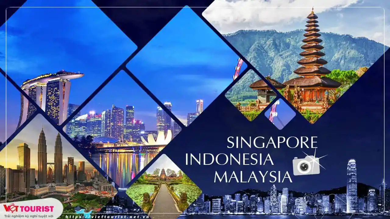 Tour du lịch 3 nước Singapore – Indonesia – Malaysia 5N4Đ giá tốt hè