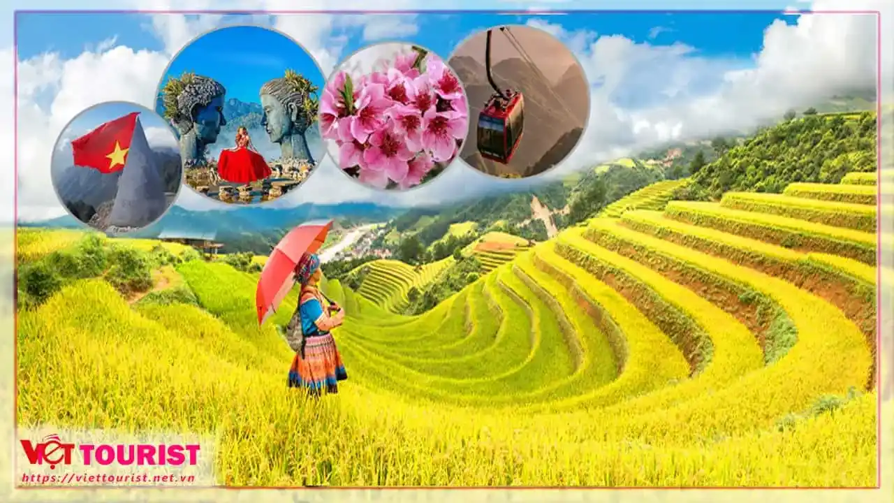Tour du lịch Tây Bắc 6N5Đ: Hà Nội – Mù Cang Chải – Mai Châu – Mộc Châu – Sơn La – Điện Biên – Lai Châu – Sapa từ HCM