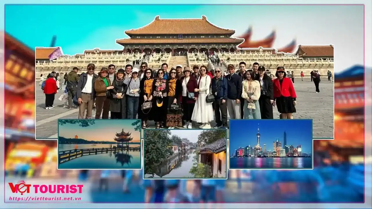 Tour du lịch Trung Quốc 6N6Đ: Bắc Kinh – Tô Châu – Hàng Châu – Thượng Hải