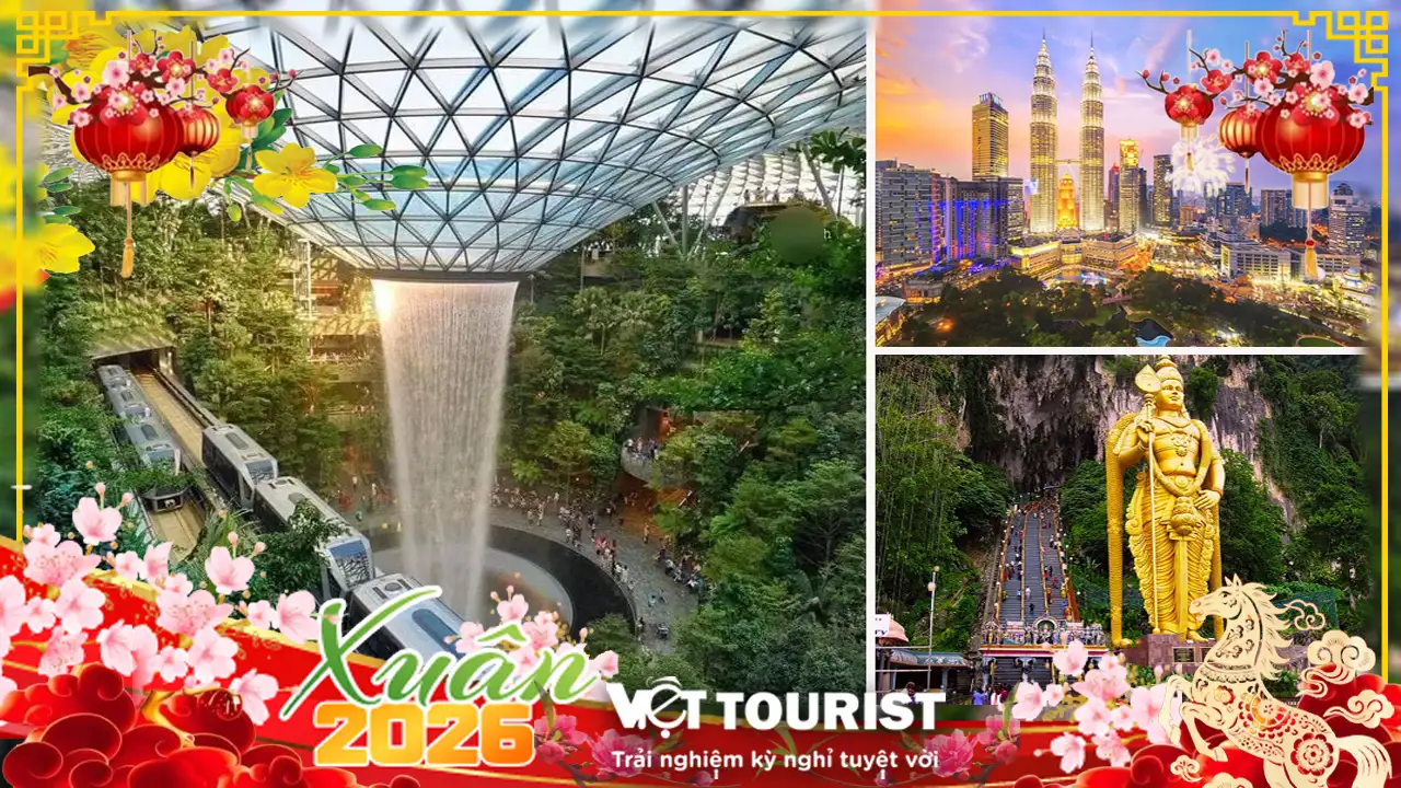 Tour du lịch Malaysia – Singapore Tết 2026 – 5 Ngày 4 Đêm Đẳng Cấp, Trọn Vẹn Niềm Vui