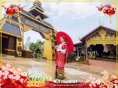 Tour du lịch Thái Lan Tết 2026 | Suanthai – Chợ nổi 4 miền – Dạo Thuyền chaopraya 5N4Đ