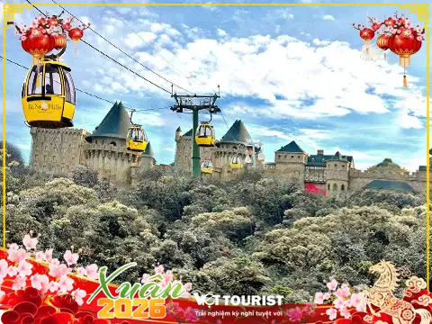 Tour du lịch Đà Nẵng Tết 2026: Bà Nà – Hội An – Huế 4N3Đ giá tốt từ TP.HCM