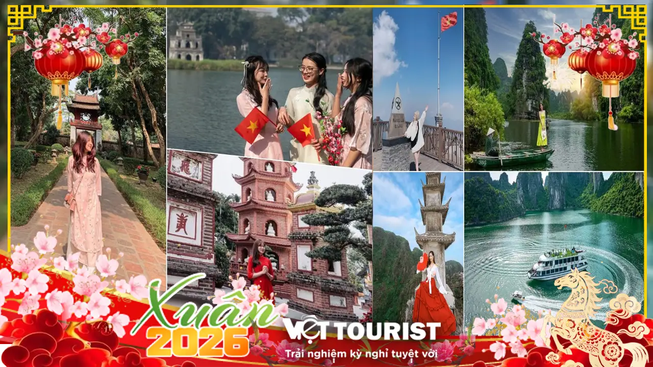 Tour du lịch Miền Bắc Tết 2026: Hà Nội – Ninh Bình – Hạ Long – Yên Tử – Sapa – Fansipan 6N5Đ