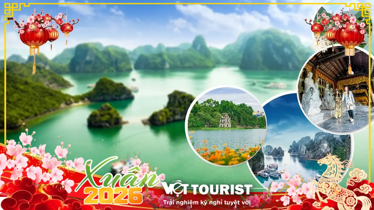 Tour du lịch Miền Bắc Tết 2026: Hà Nội – Vịnh Hạ Long – Sapa 4N3Đ