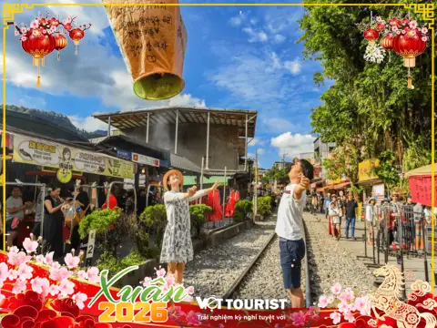 Tour Đài Loan Tết 2026: Đài Bắc – Đài Trung – Cao Hùng 5N4Đ