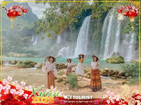 Tour Đông Bắc Tết 2026: Hà Nội – Hạ Long – Hà Giang – Cao Bằng – Thác Bản Giốc – Hồ Ba Bể 6N5Đ từ Sài Gòn