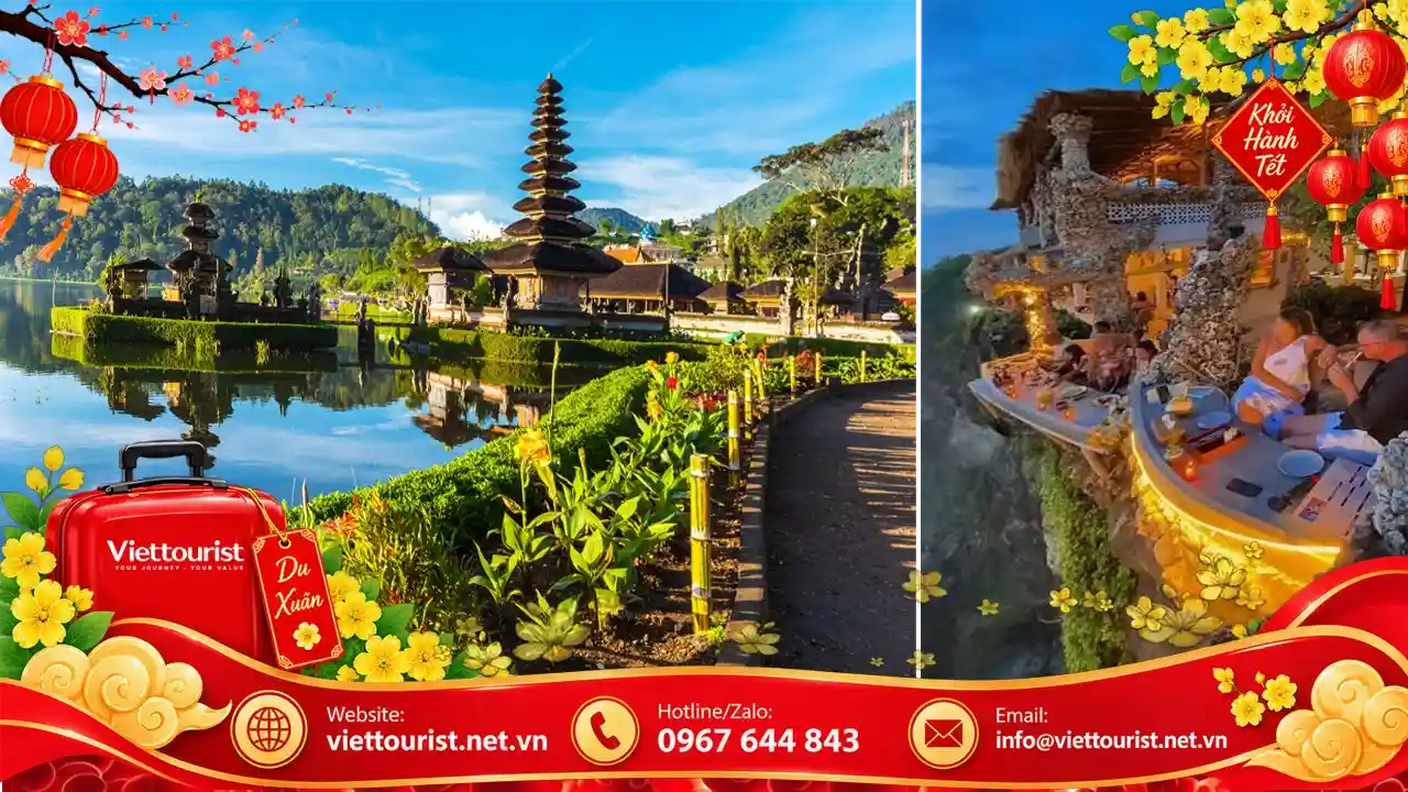Tour Bali Tết Nguyên Đán 2027 | 4N3Đ – HCM- Ulun Danu – Cổng trời