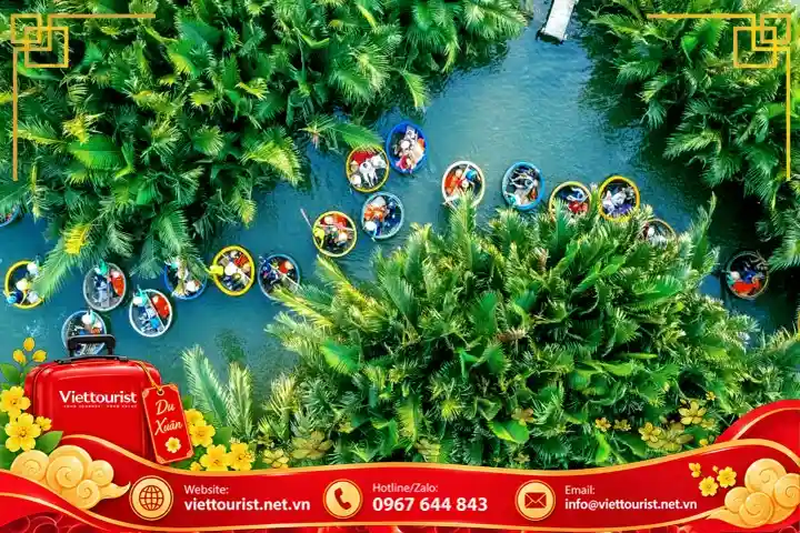 Tour Đà Nẵng 4N3Đ Tết 2027 | HCM - Bà Nà - Hội An - Rừng Dừa
