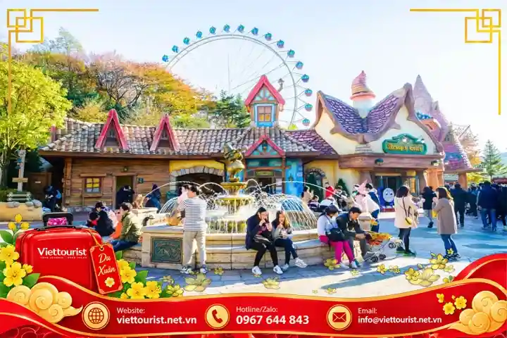 Tour Hàn Quốc Tết 2027 | 5N4Đ HCM - Seoul - Trượt Tuyết - Lotte World