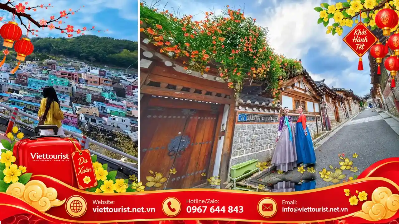 Tour Hàn Quốc Tết 2027 | HCM – Busan – Seoul 5N5Đ