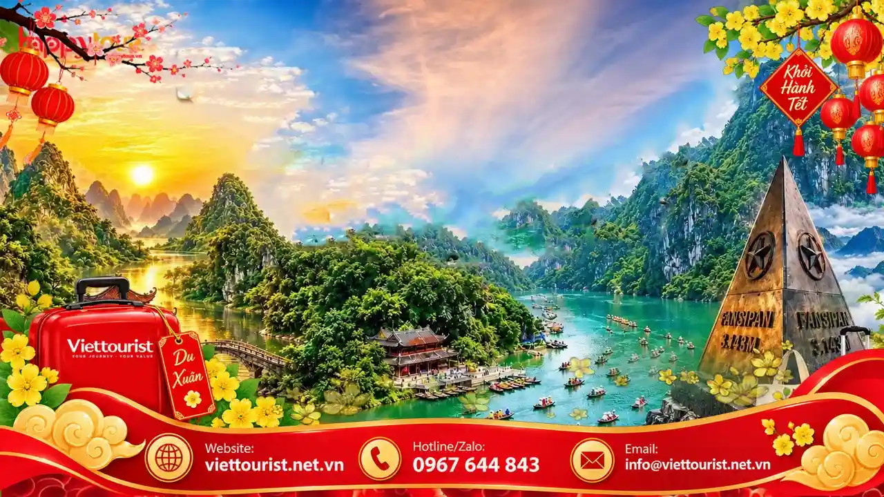 Tour Miền Bắc Tết 2027 | 5N4Đ – HCM- Hà Nội – Ninh Bình – Hạ Long – Yên Tử –  Sapa – Fansipan
