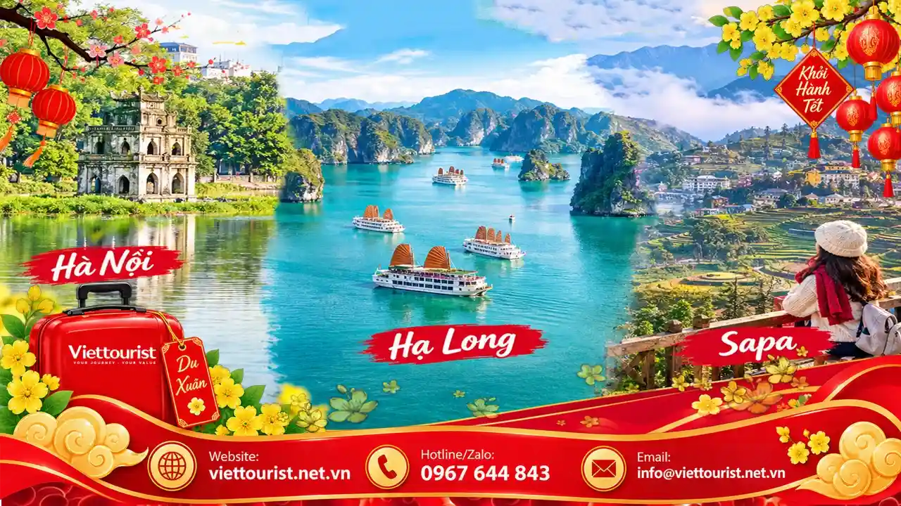 Tour Miền Bắc Tết Nguyên Đán 2027 | 4N3Đ: Hà Nội – Hạ Long – Sapa