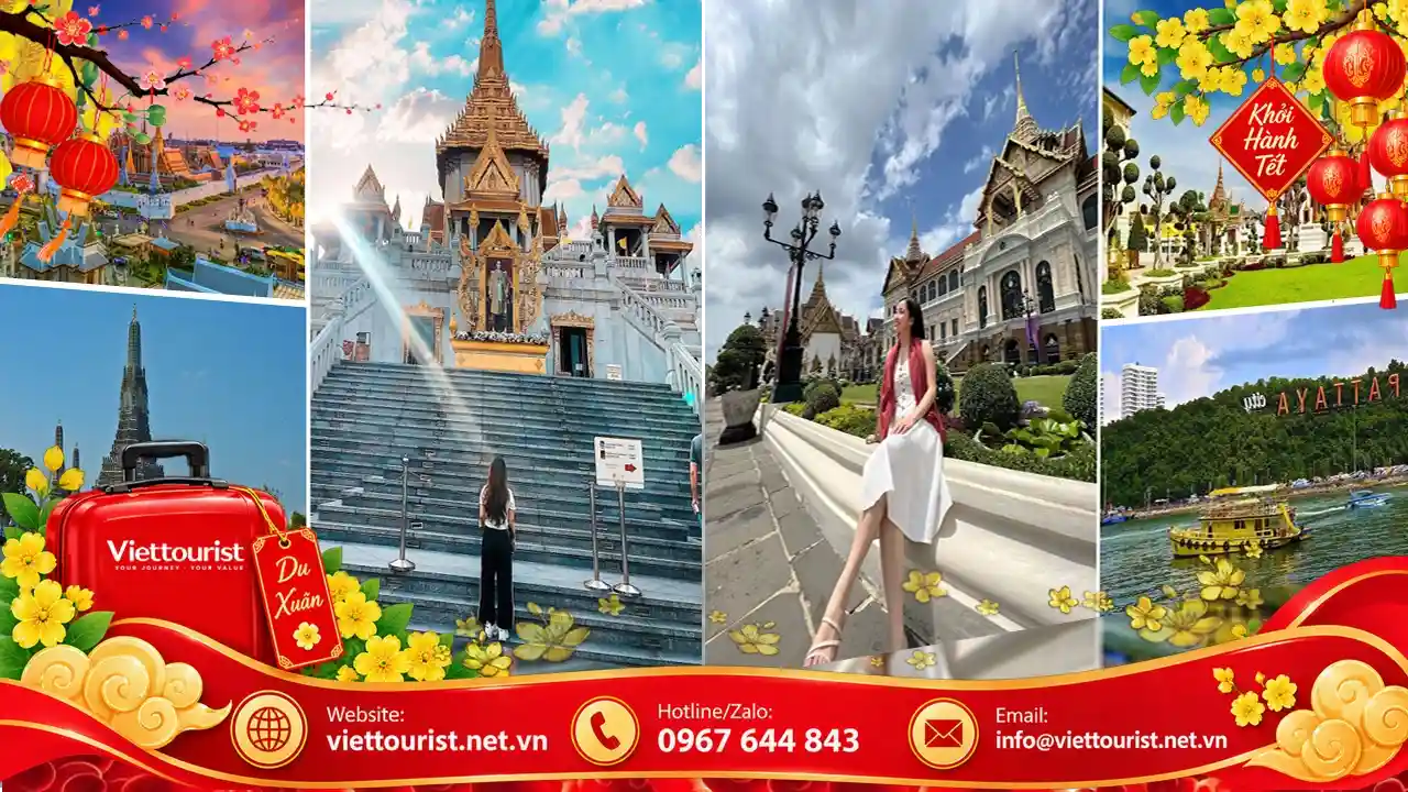 Tour Thái Lan Tết 2027 | 5N4Đ HCM – Bangkok Pattaya